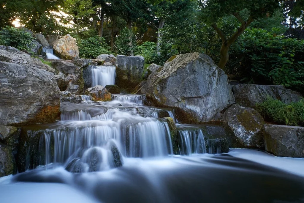 Paysage Colombien. Cascade